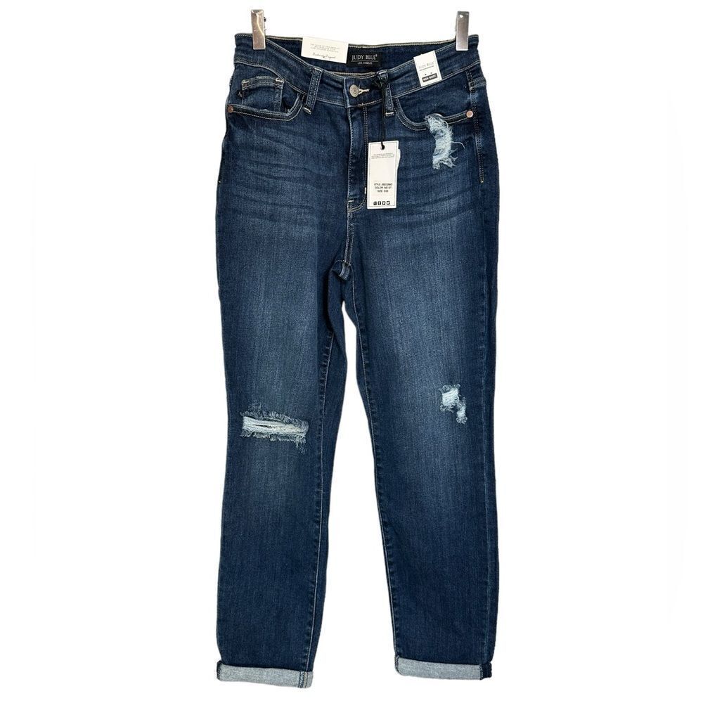Judy blue high rise boyfriend jeans size 3/26 NWT